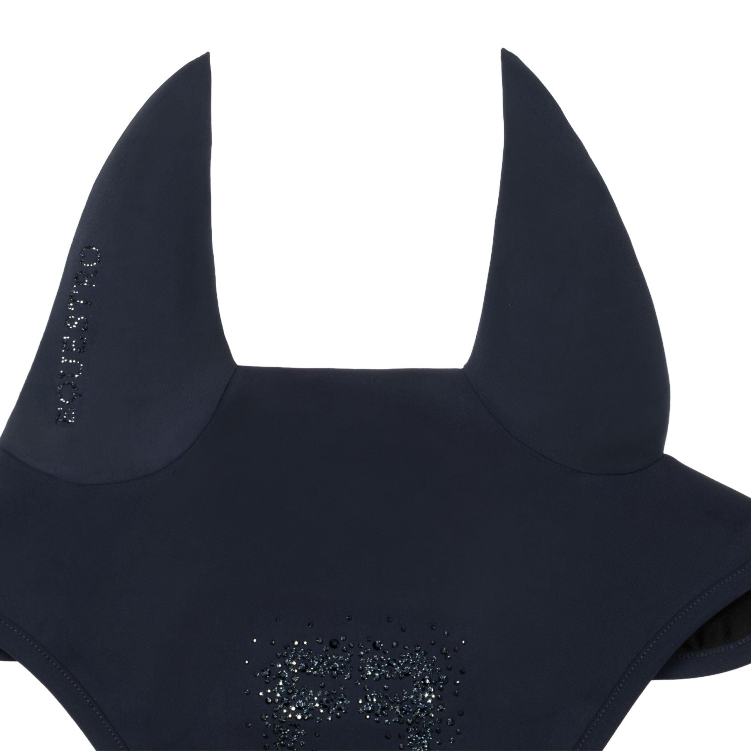 Equestro Cuffietta in Tessuto Tecnico con Logo Glitter