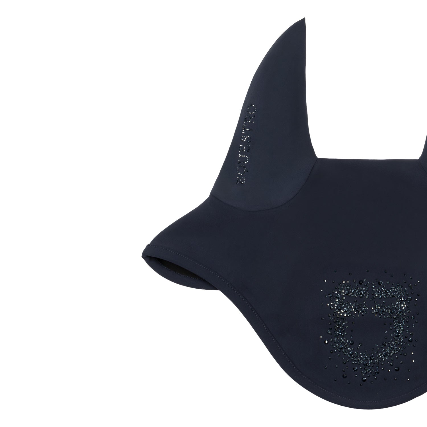 Equestro Cuffietta in Tessuto Tecnico con Logo Glitter