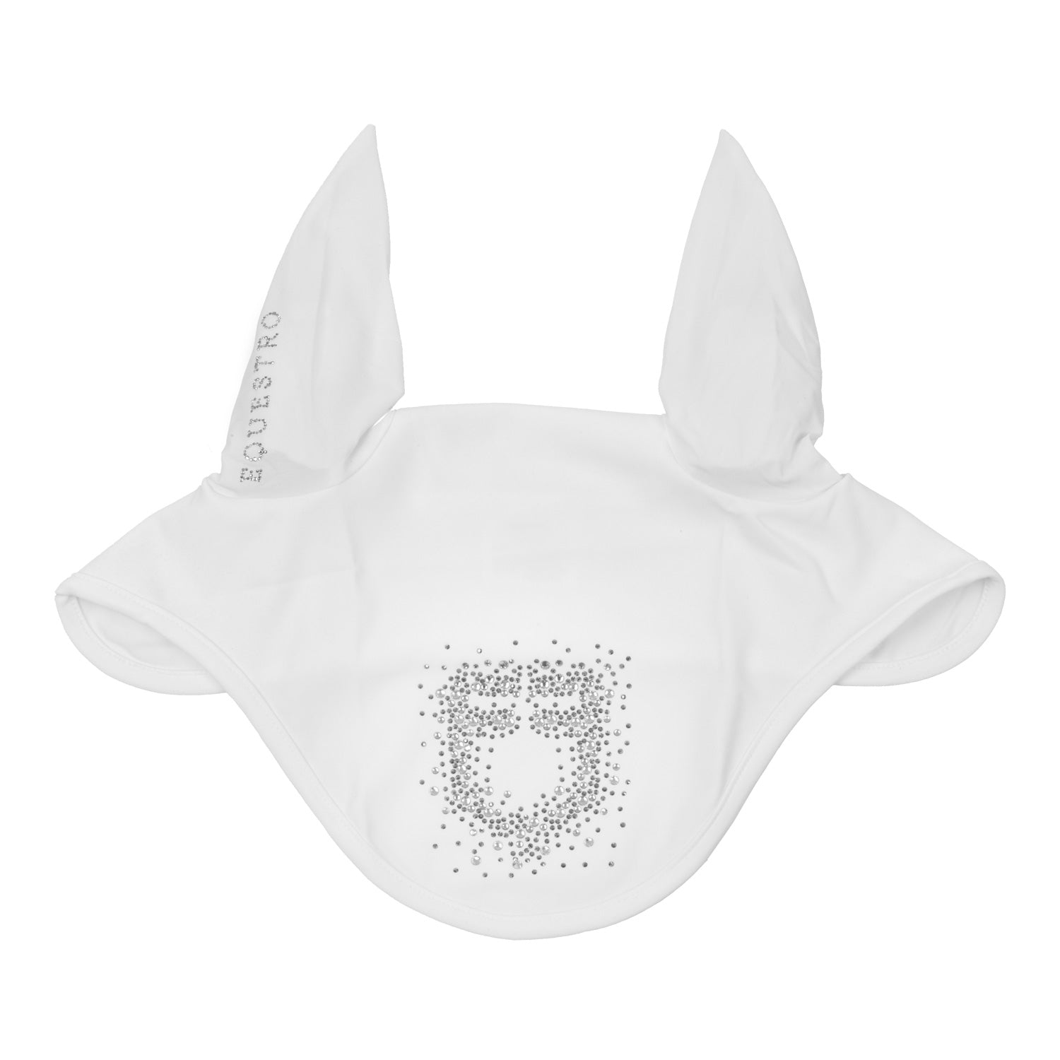 Equestro Cuffietta in Tessuto Tecnico con Logo Glitter