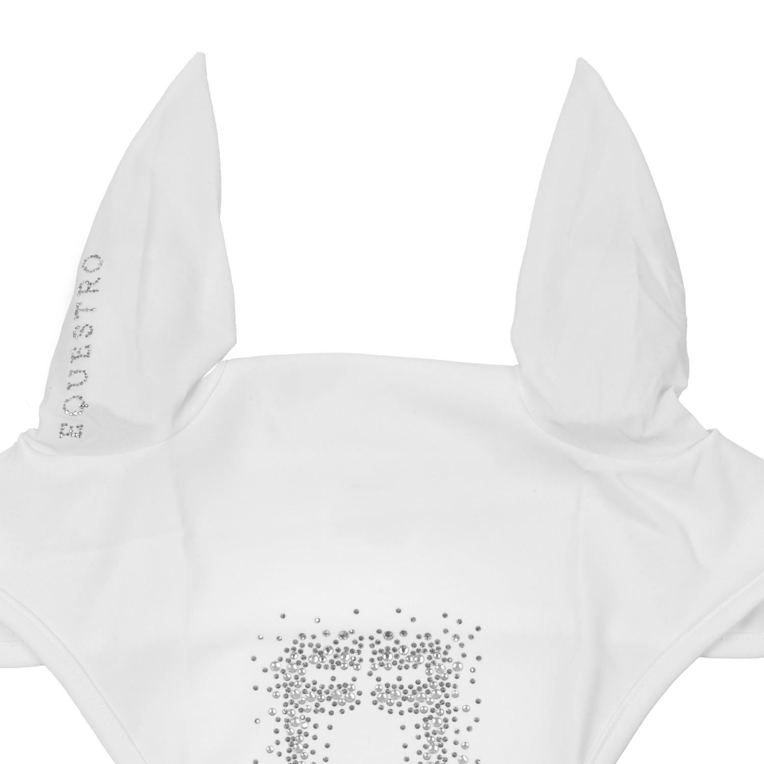 Equestro Cuffietta in Tessuto Tecnico con Logo Glitter