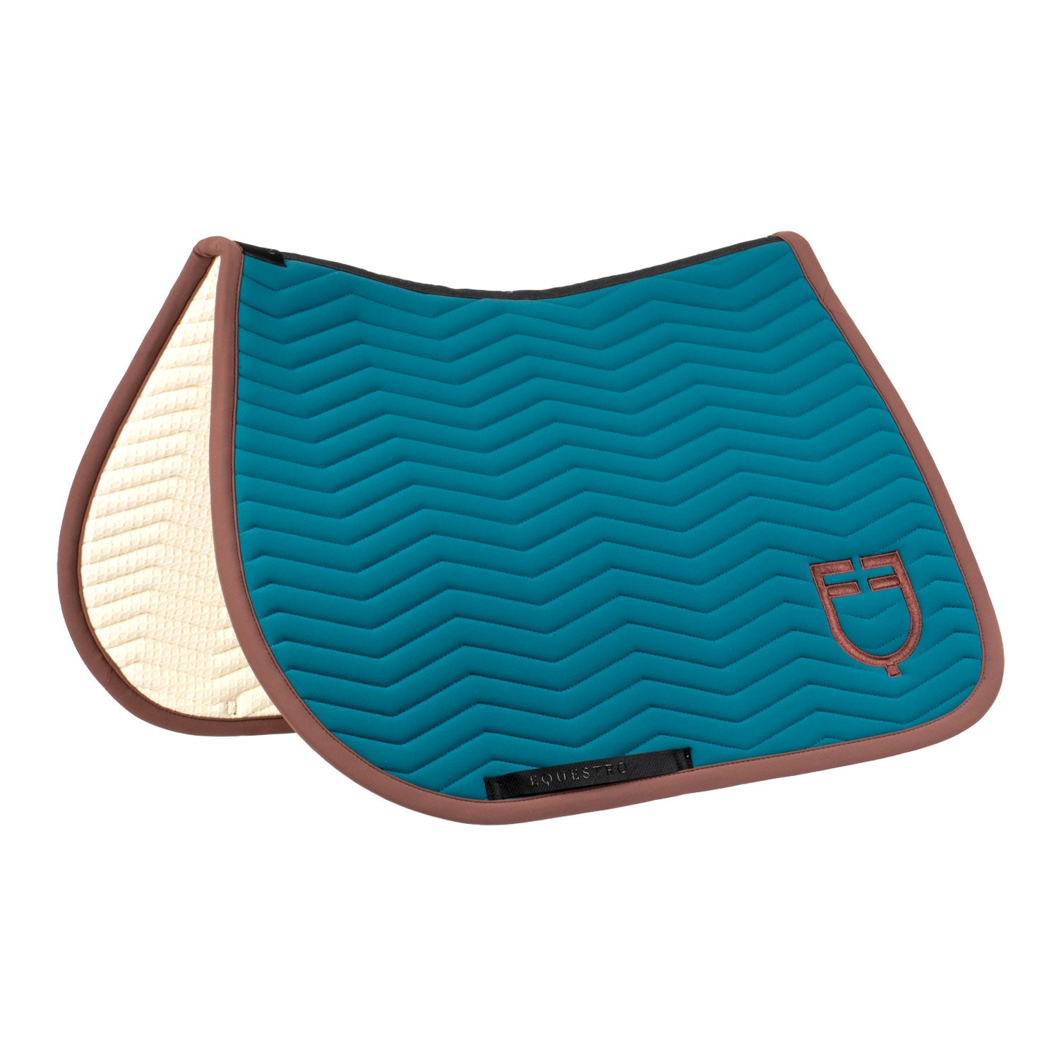 Equestro Sottosella Wave Quilting Salto in Tessuto Tecnico