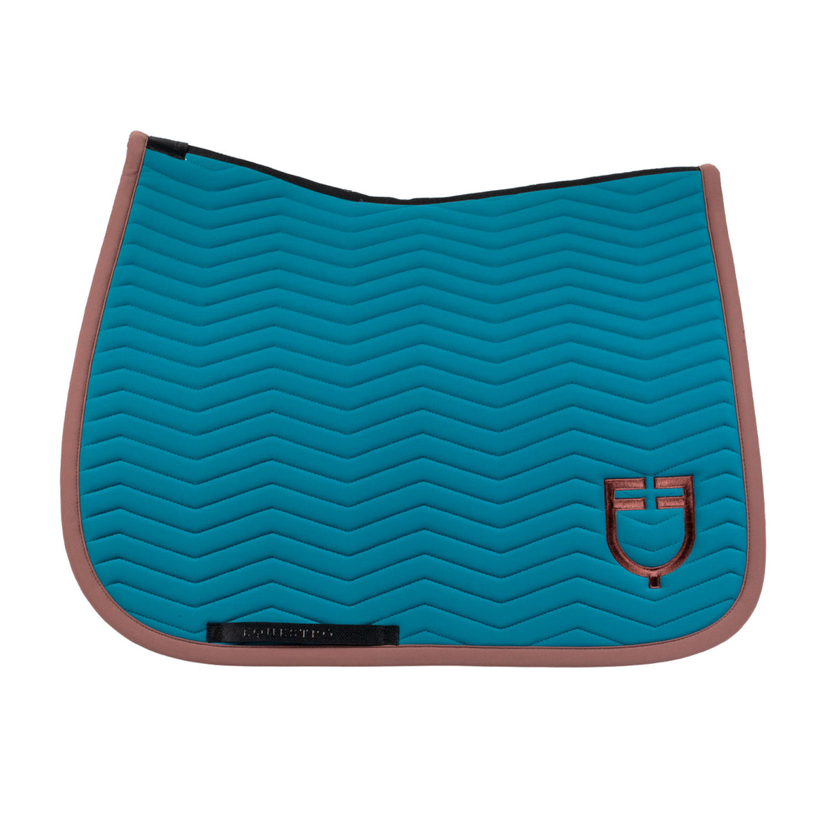 Equestro Sottosella Wave Quilting Dressage in Tessuto Tecnico