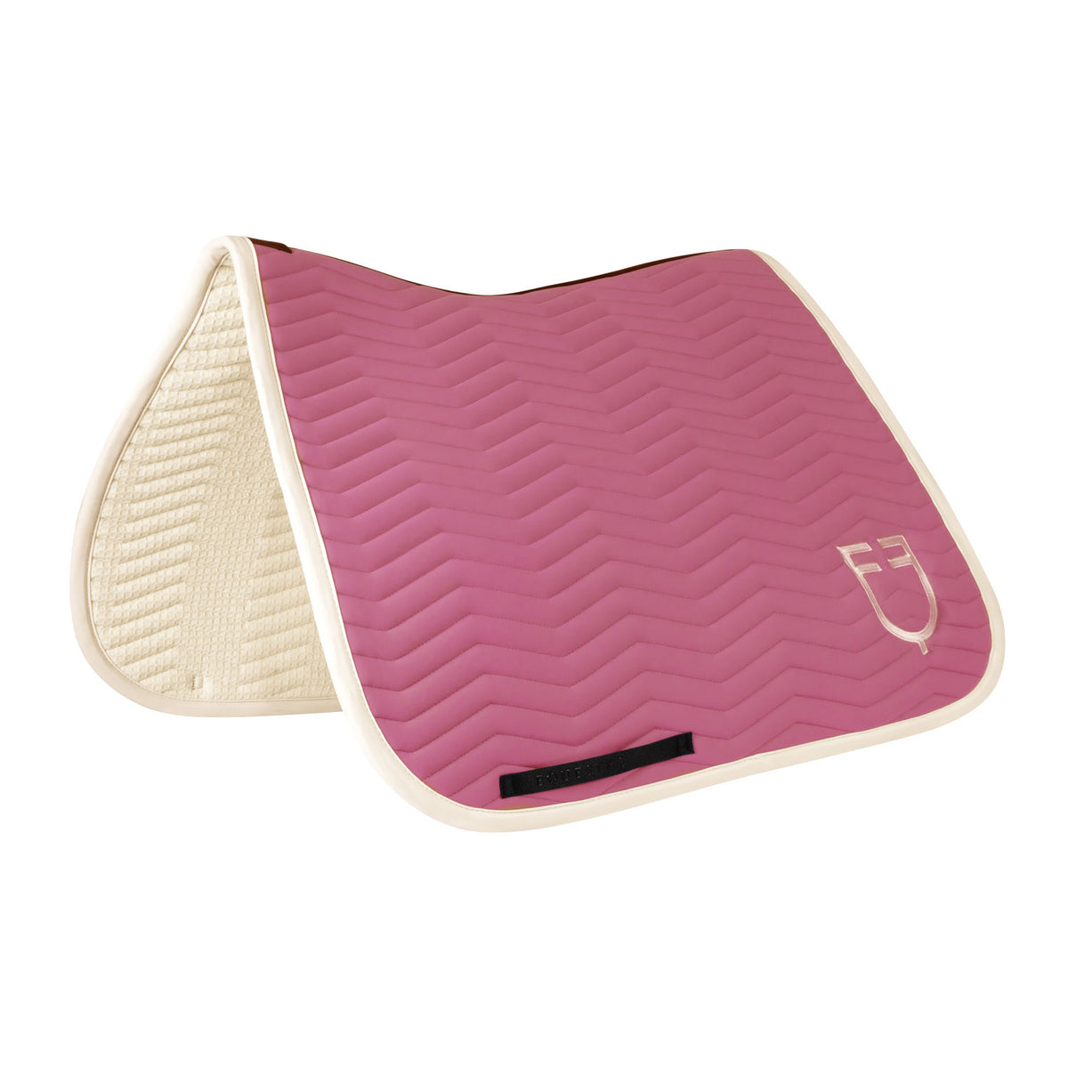 Equestro Sottosella Wave Quilting Dressage in Tessuto Tecnico