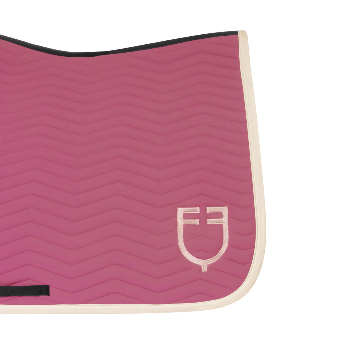 Equestro Sottosella Wave Quilting Dressage in Tessuto Tecnico
