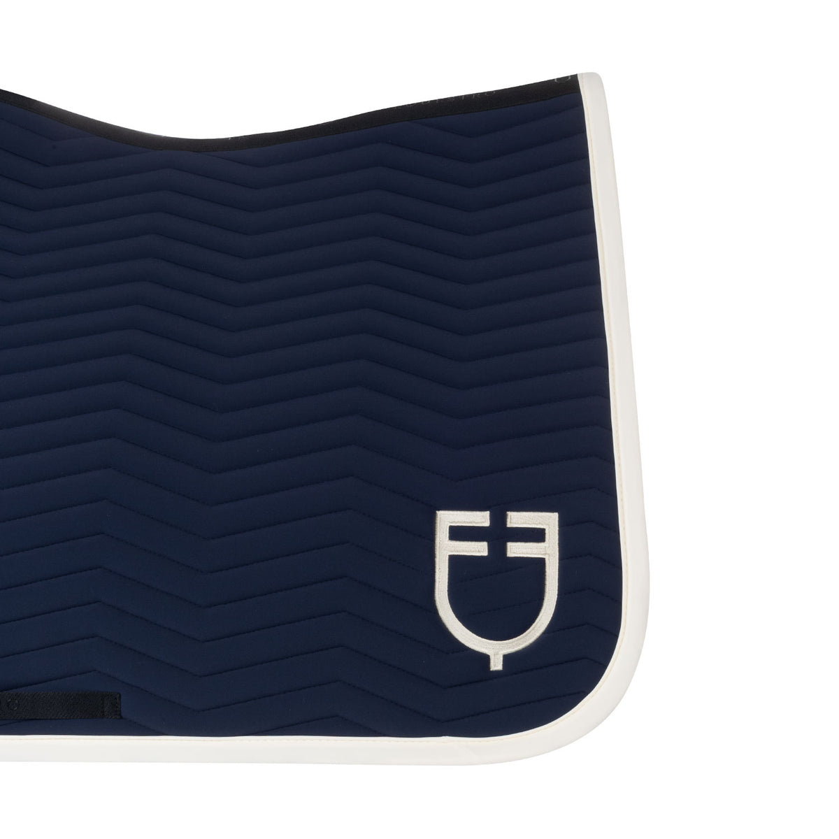 Equestro Sottosella Wave Quilting Dressage in Tessuto Tecnico