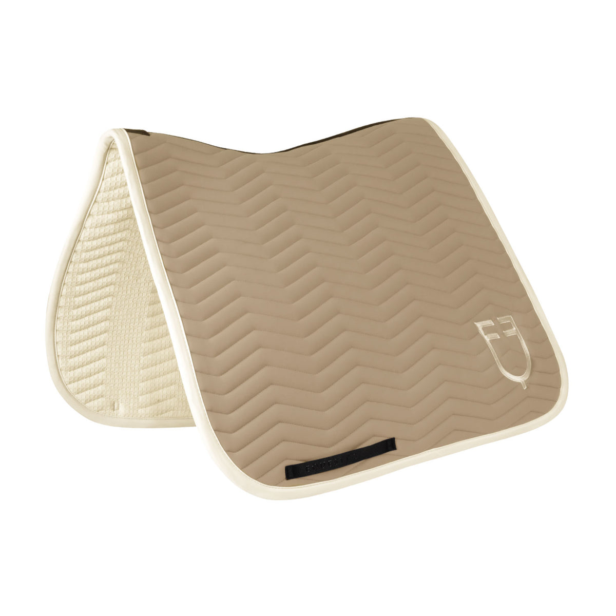 Equestro Sottosella Wave Quilting Dressage in Tessuto Tecnico
