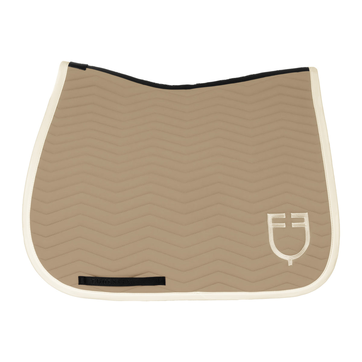Equestro Sottosella Wave Quilting Dressage in Tessuto Tecnico