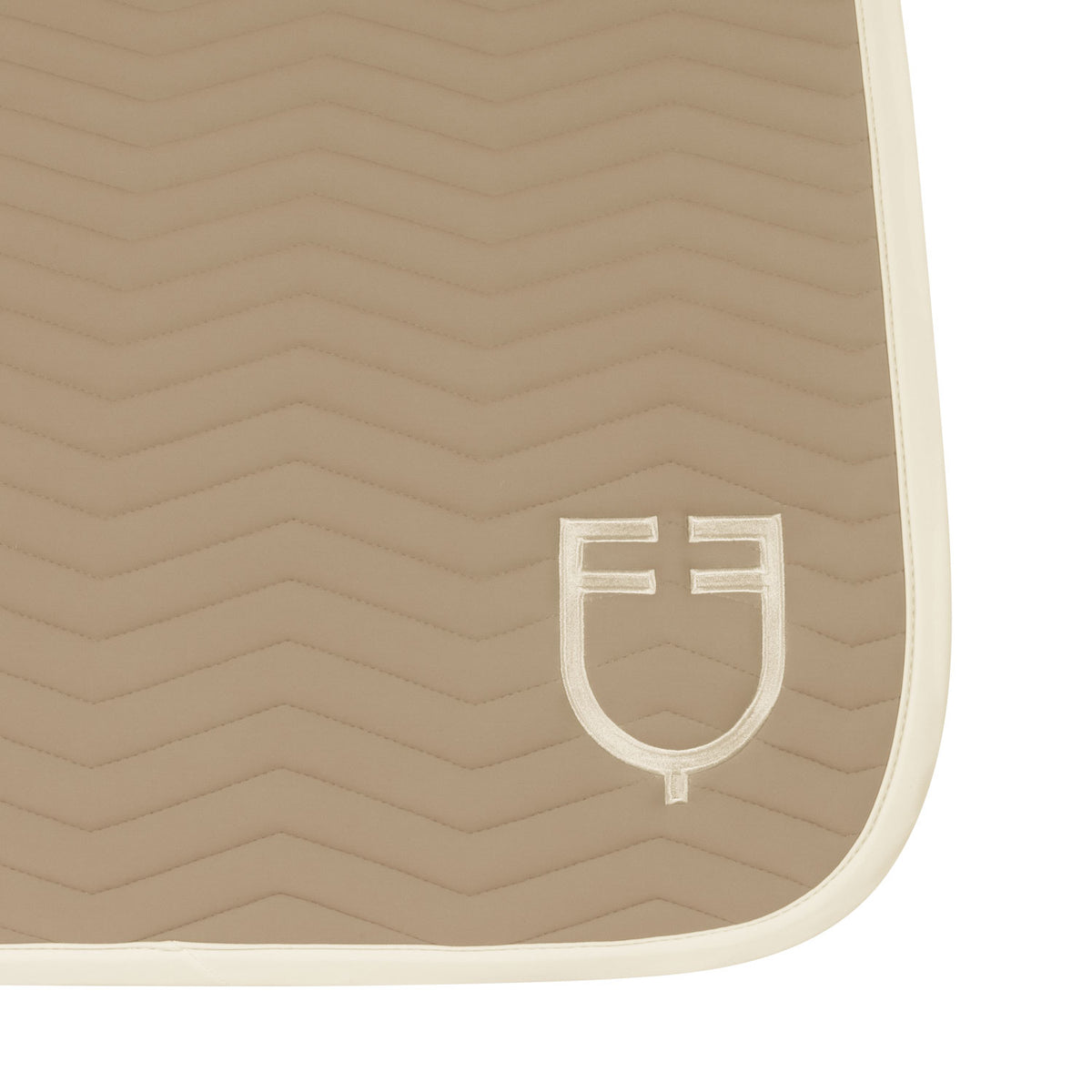 Equestro Sottosella Wave Quilting Dressage in Tessuto Tecnico