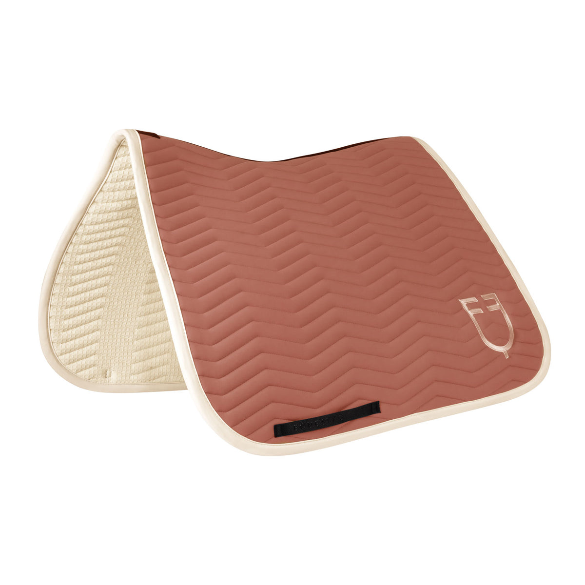 Equestro Sottosella Wave Quilting Dressage in Tessuto Tecnico
