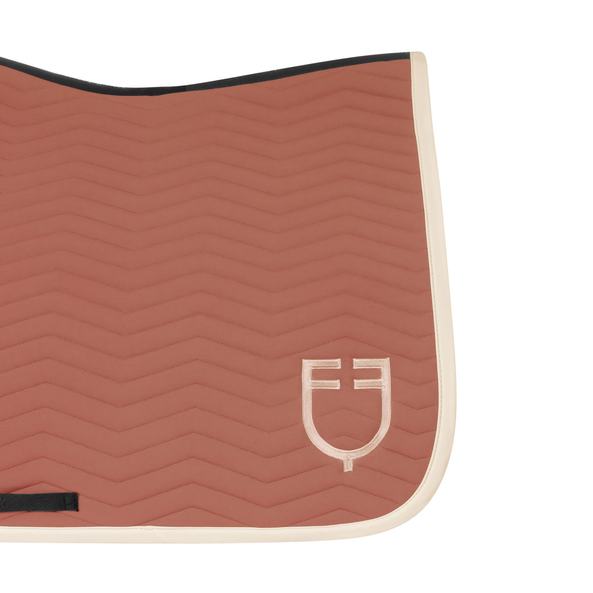 Equestro Sottosella Wave Quilting Dressage in Tessuto Tecnico