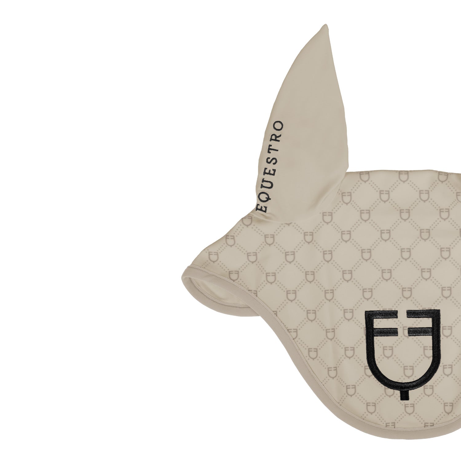 Equestro Cuffietta con Stampa Monogram