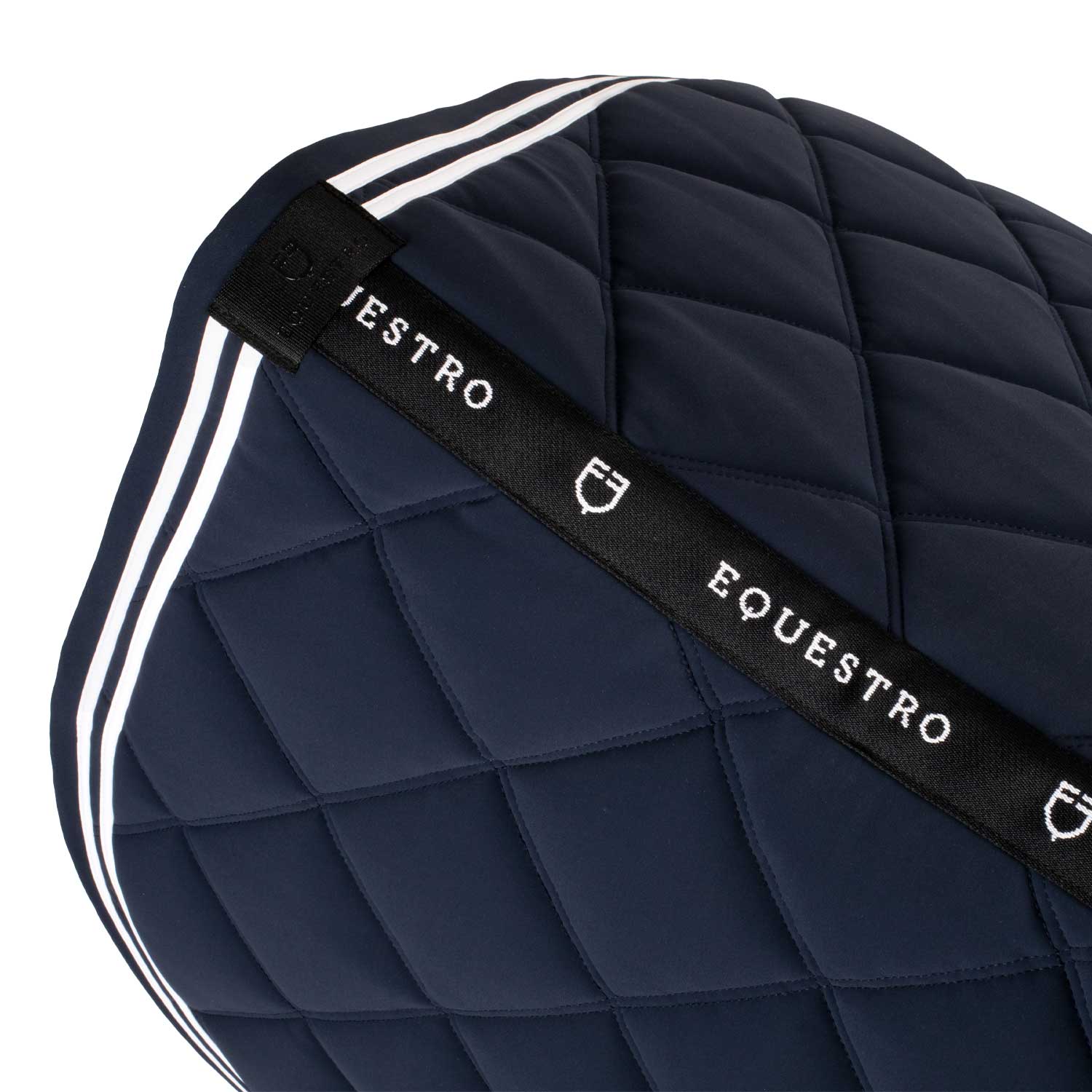 Equestro Sottosella Salto Double Stripes in Tessuto Tecnico