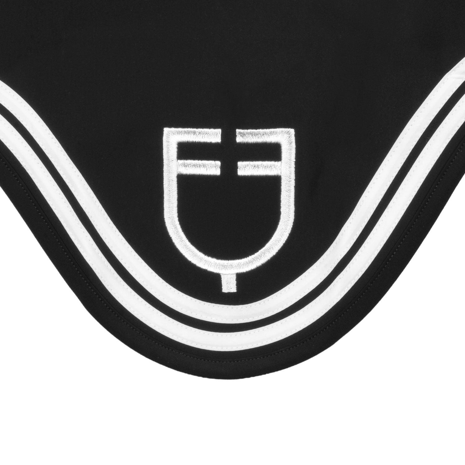 Equestro Cuffietta Double Stripes in Tessuto Tecnico
