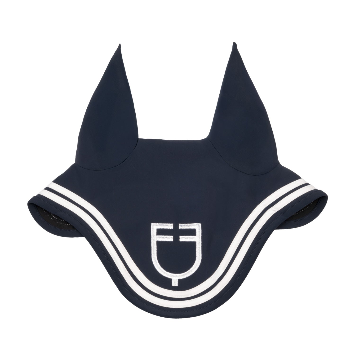 Equestro Cuffietta Double Stripes in Tessuto Tecnico
