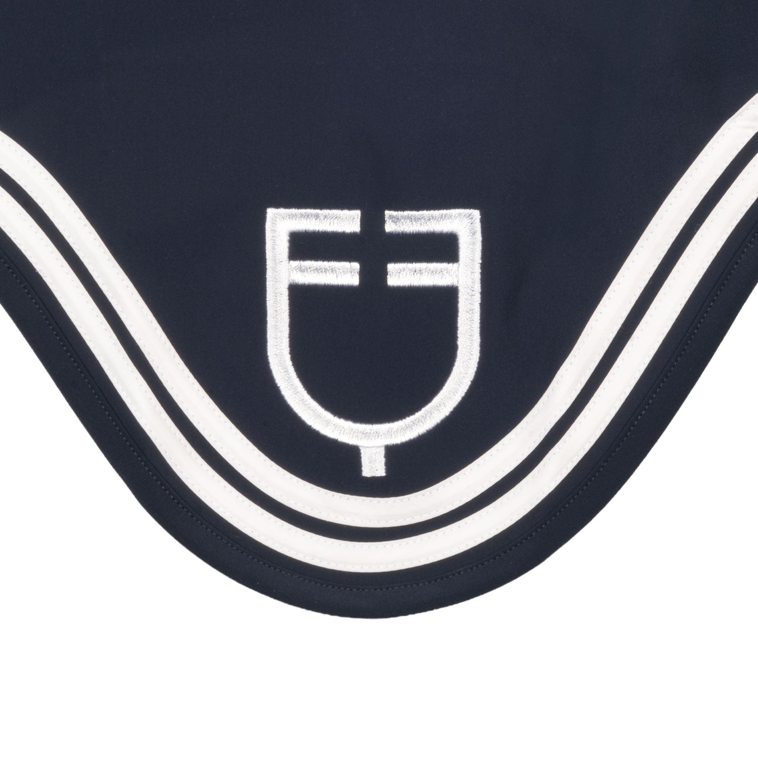 Equestro Cuffietta Double Stripes in Tessuto Tecnico