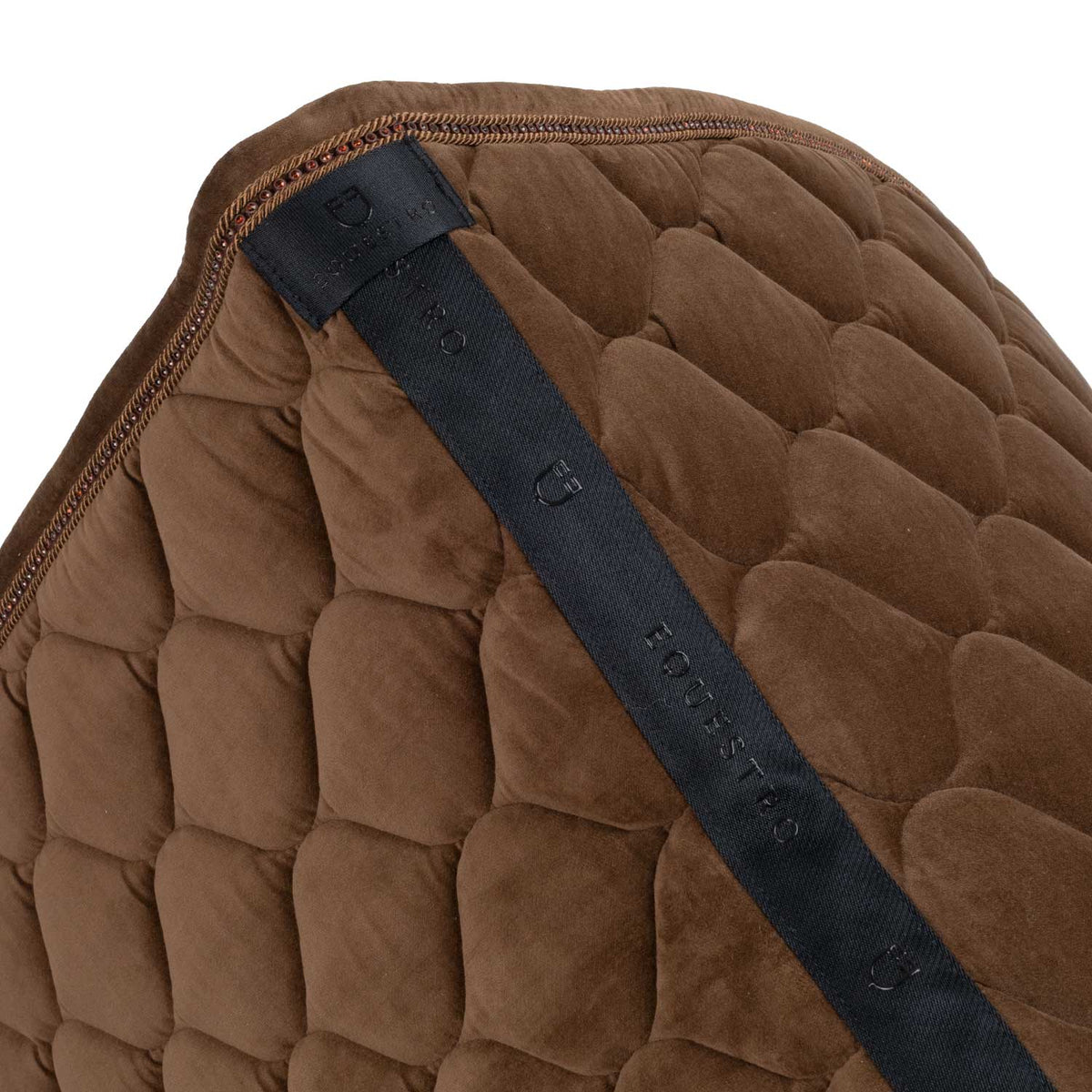 Equestro Sottosella da Dressage Effetto Scamosciato con Strass