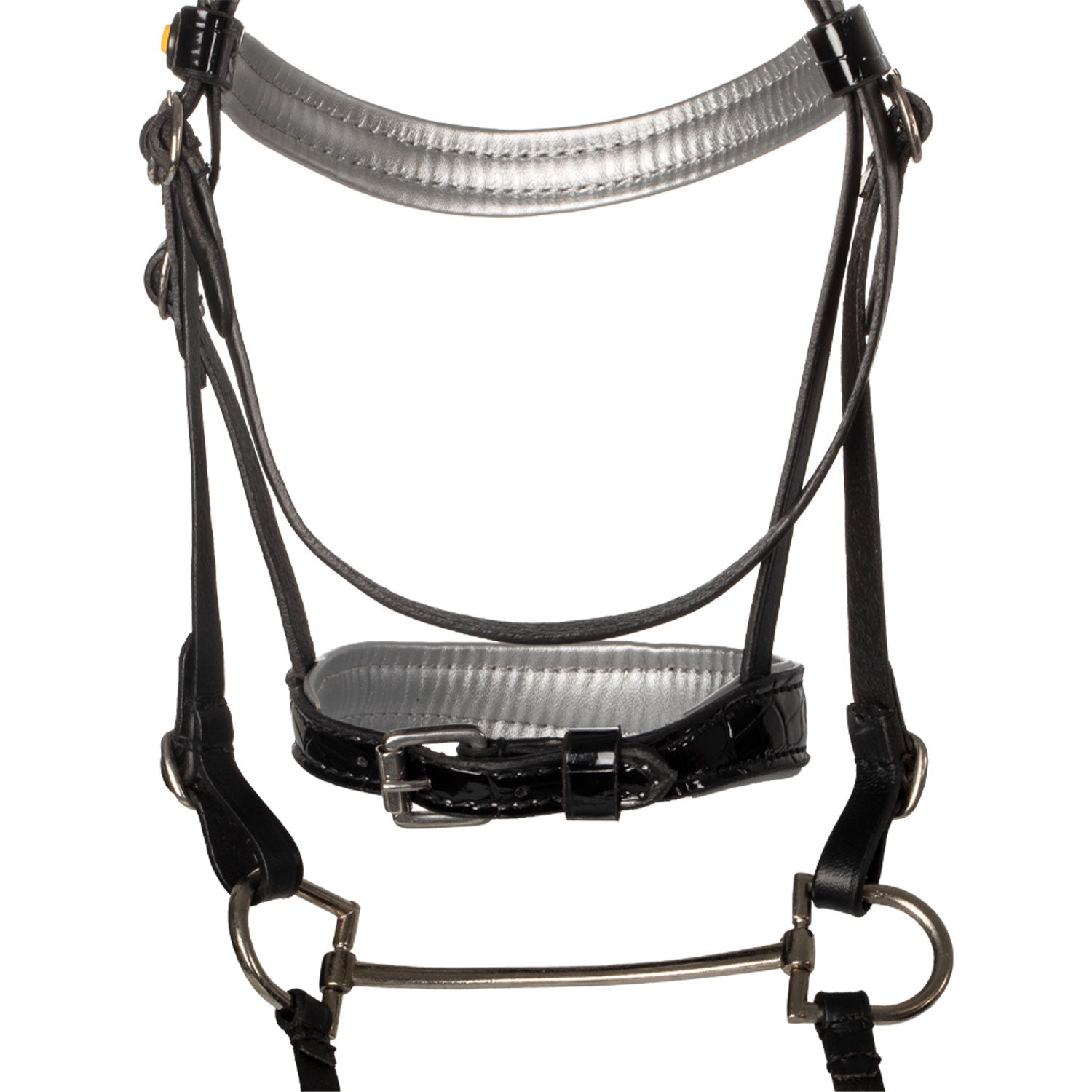 Equestro Briglia per Hobby Horse Cuoio Lucido