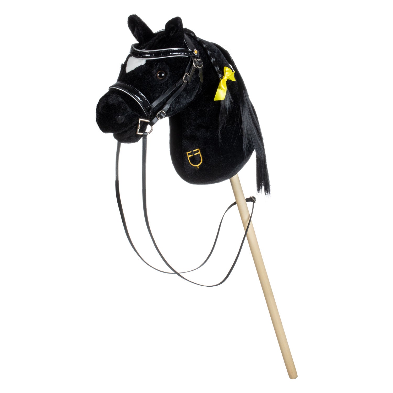 Equestro Briglia per Hobby Horse Cuoio Lucido