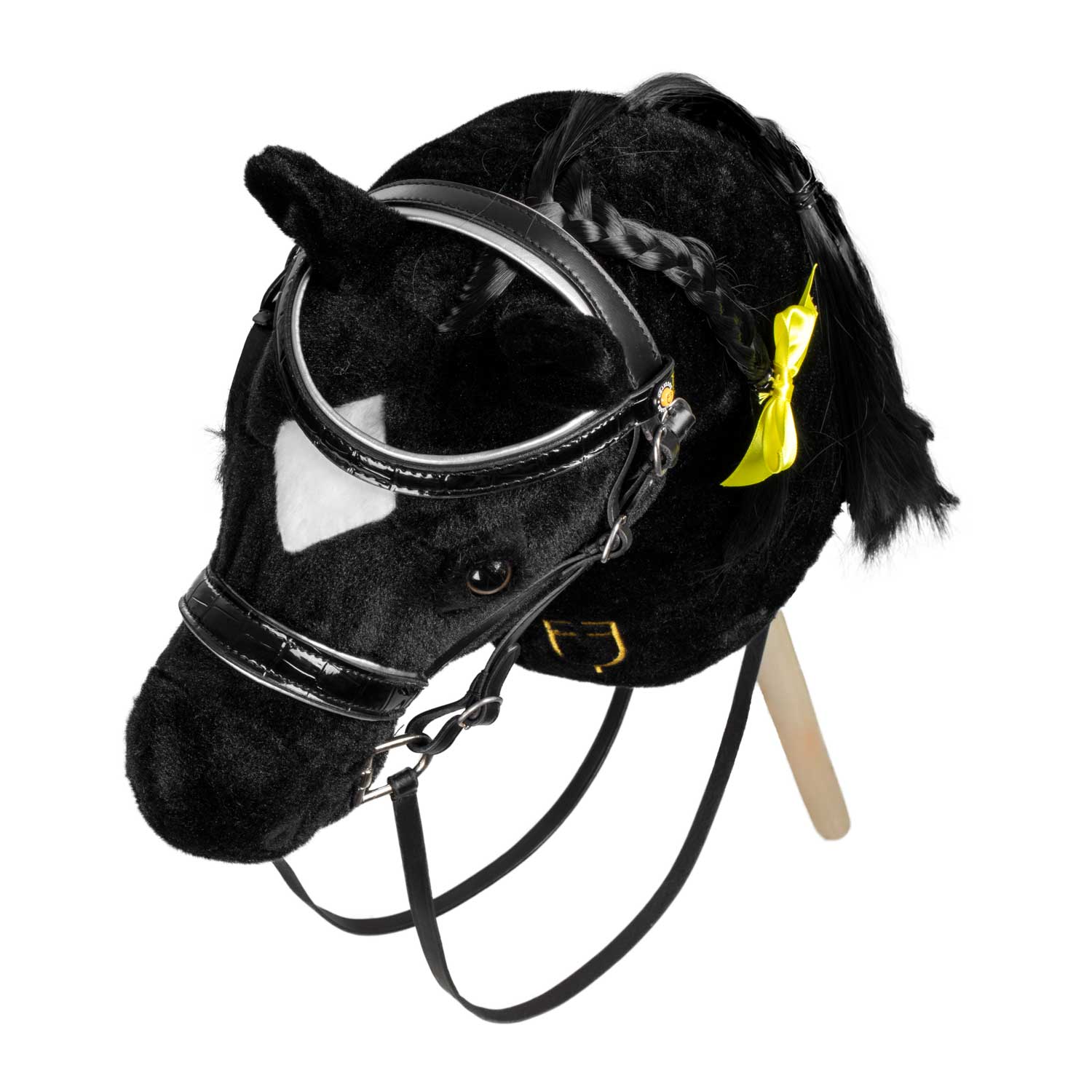 Equestro Briglia per Hobby Horse Cuoio Lucido