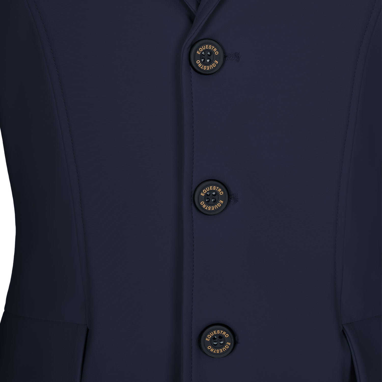 Giacca bambini unisex Equestro da concorso slim fit tre bottoni