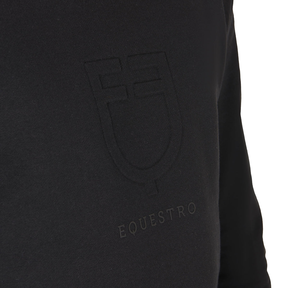 Equestro Felpa Uomo in Cotone con Logo