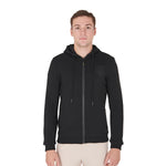 Equestro Felpa Uomo con Cappuccio e Pile Interno
