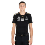 Equestro T Shirt Uomo Multilogo Tessuto Tecnico