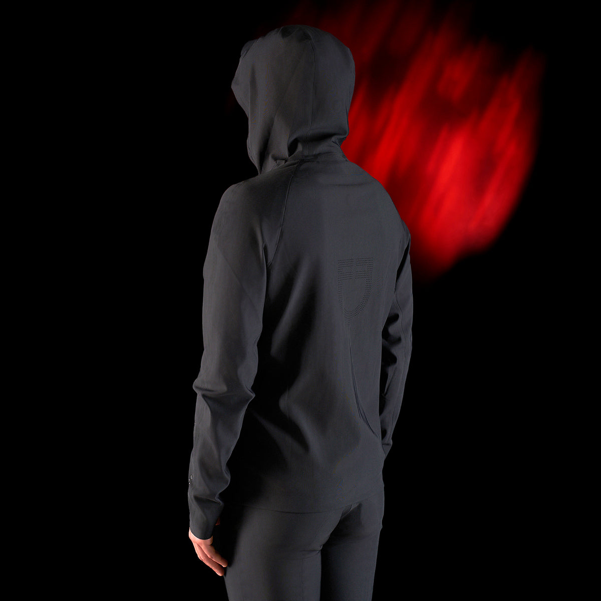 Equestro Felpa Tecnica Uomo Ridertechnology Cappuccio