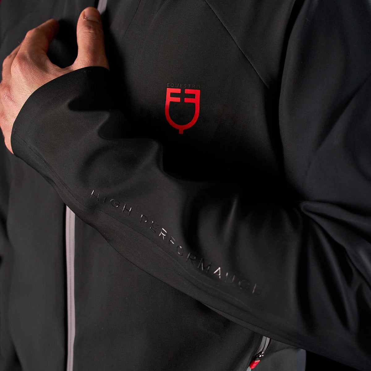 Equestro Felpa Tecnica Uomo Ridertechnology Cappuccio