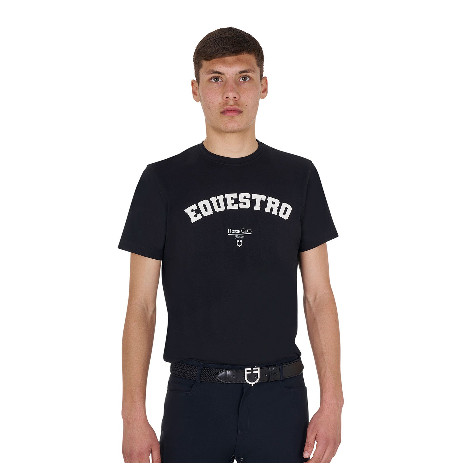Equestro T Shirt da Uomo Modello Horse Club
