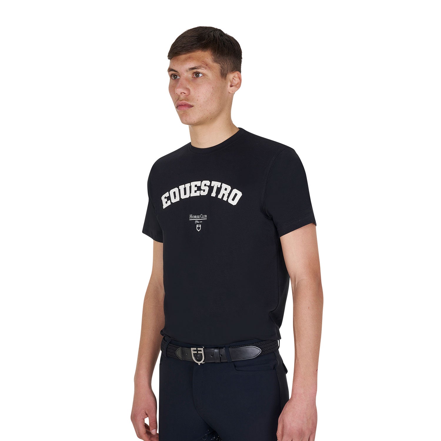 Equestro T Shirt da Uomo Modello Horse Club