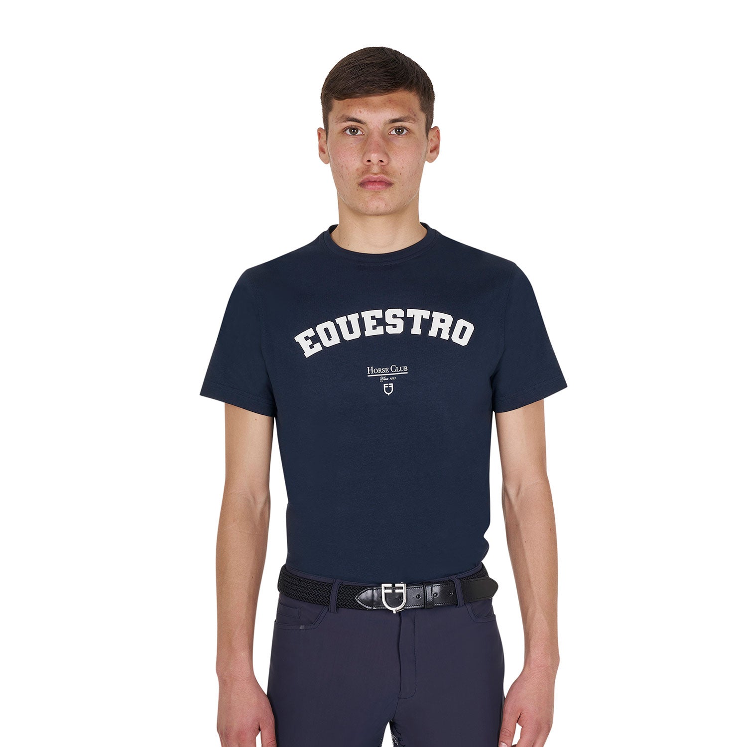 Equestro T Shirt da Uomo Modello Horse Club