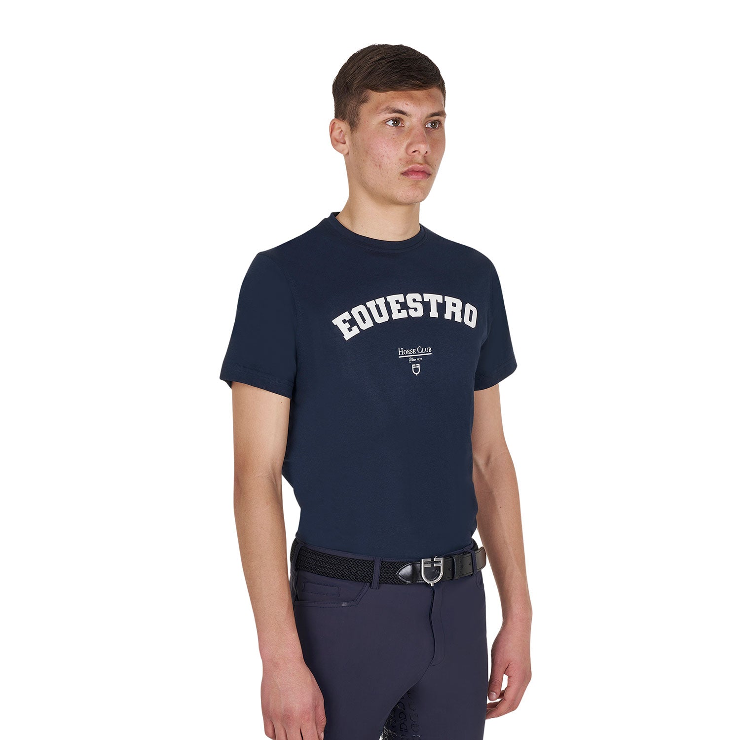 Equestro T Shirt da Uomo Modello Horse Club