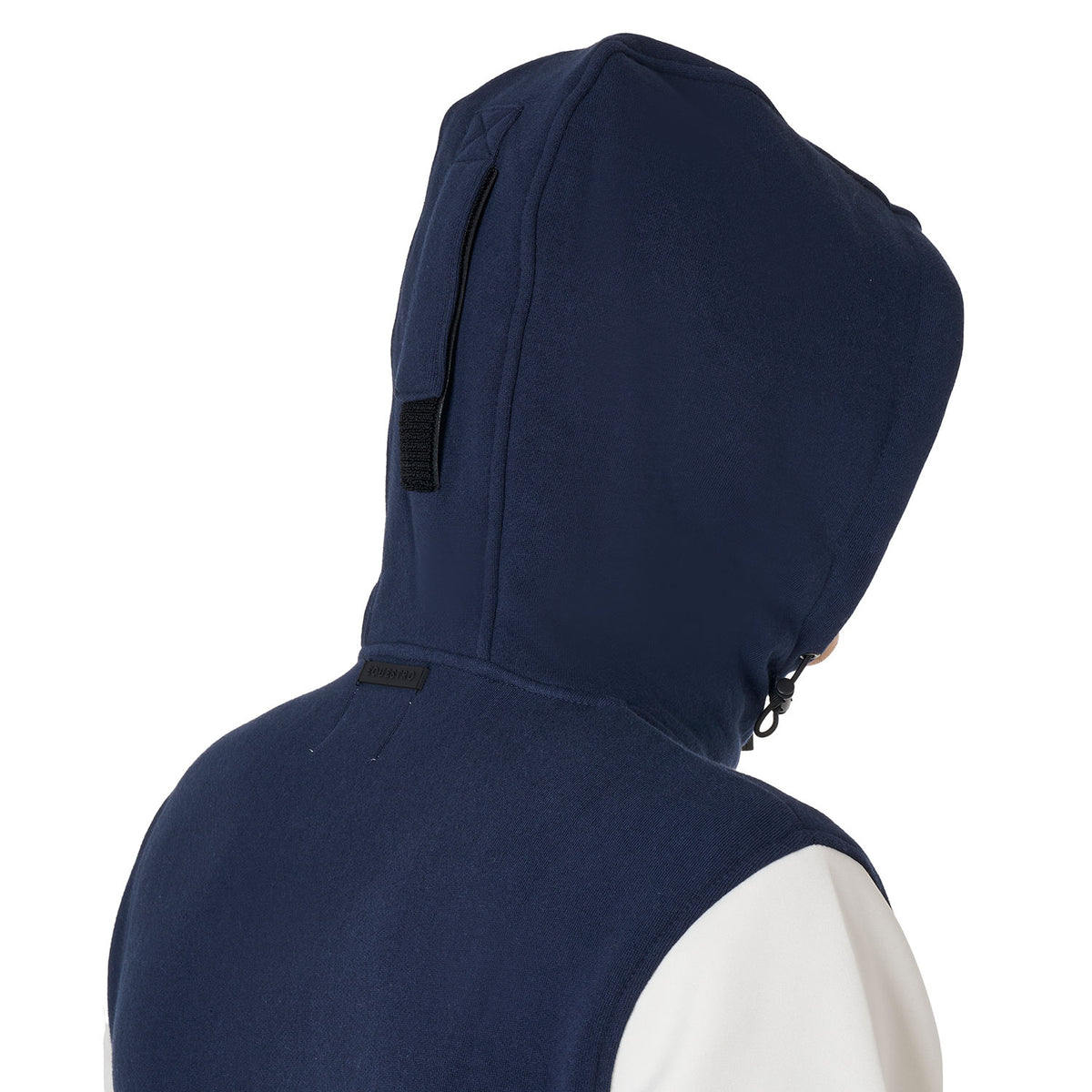 Equestro Felpa Uomo Istituzionale Bicolore con Zip Frontale