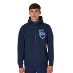 Equestro Felpa Uomo Eq con Zip Frontale