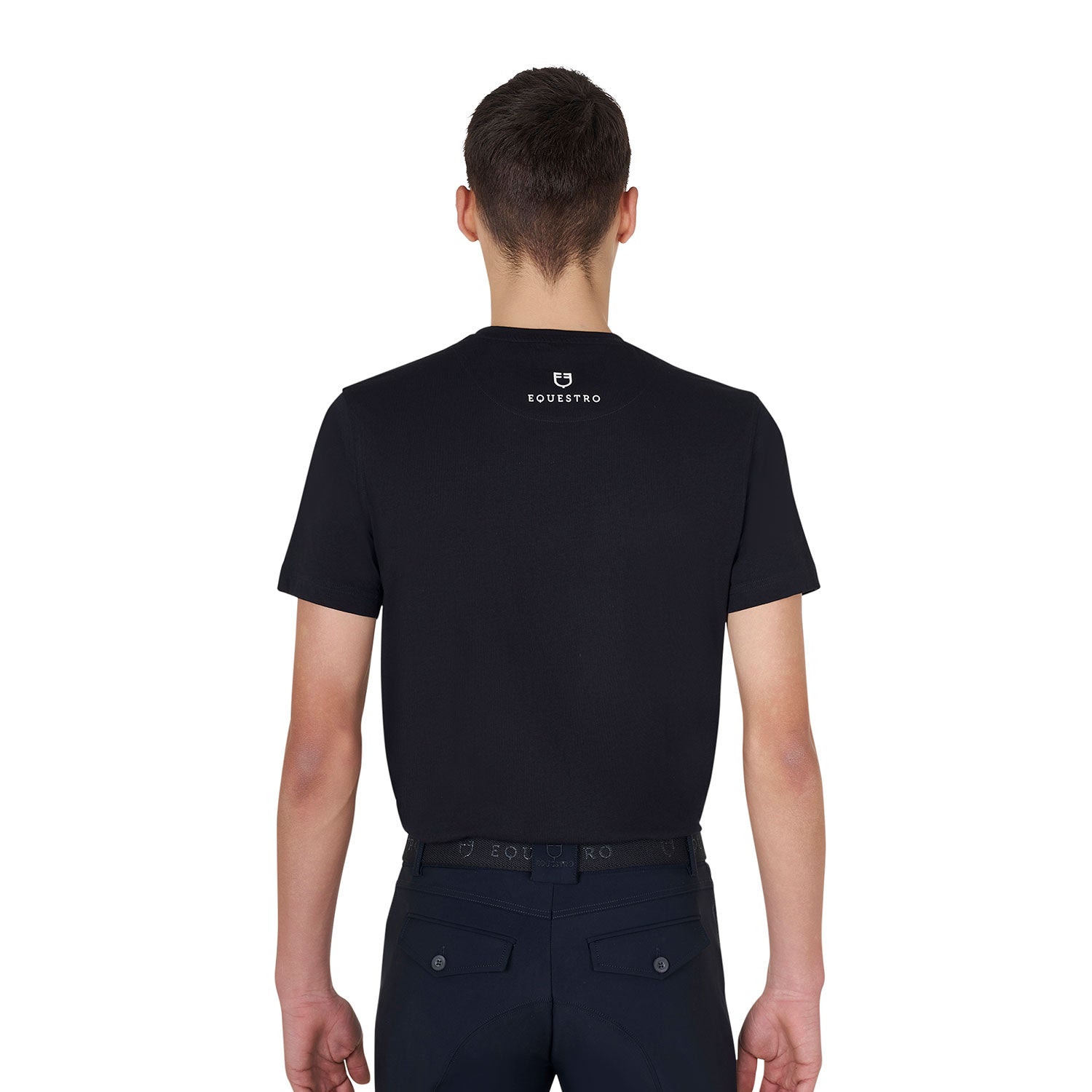 Equestro T Shirt Uomo Horse Club in Cotone