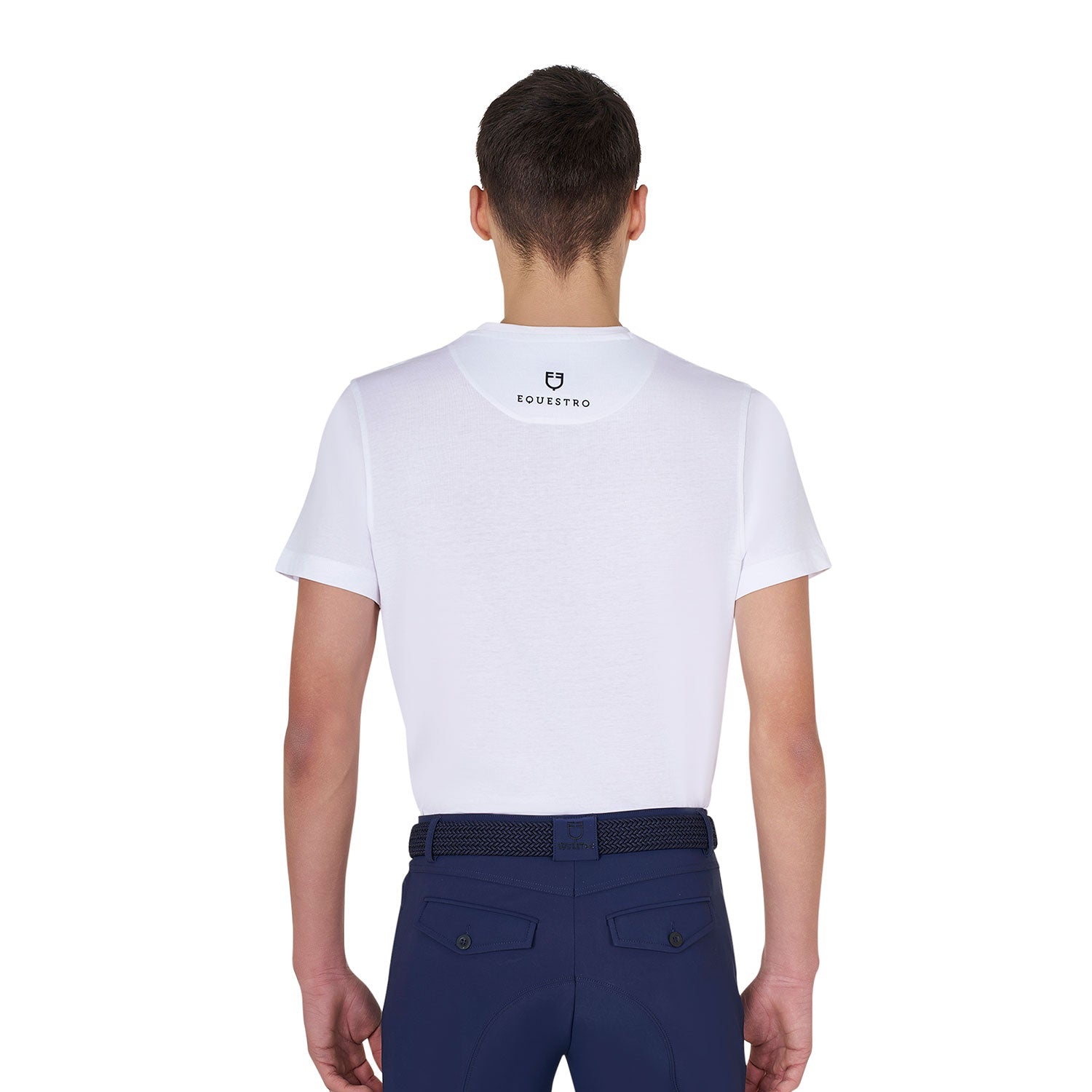 Equestro T Shirt Uomo Horse Club in Cotone