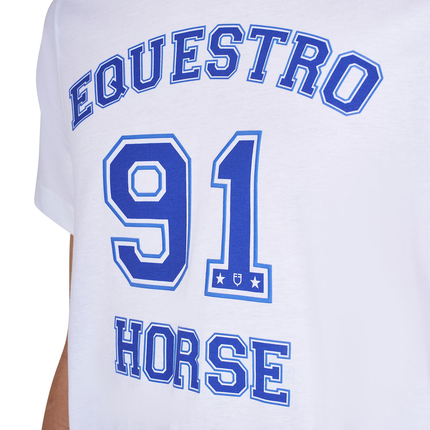 Equestro T Shirt Uomo Horse Club in Cotone