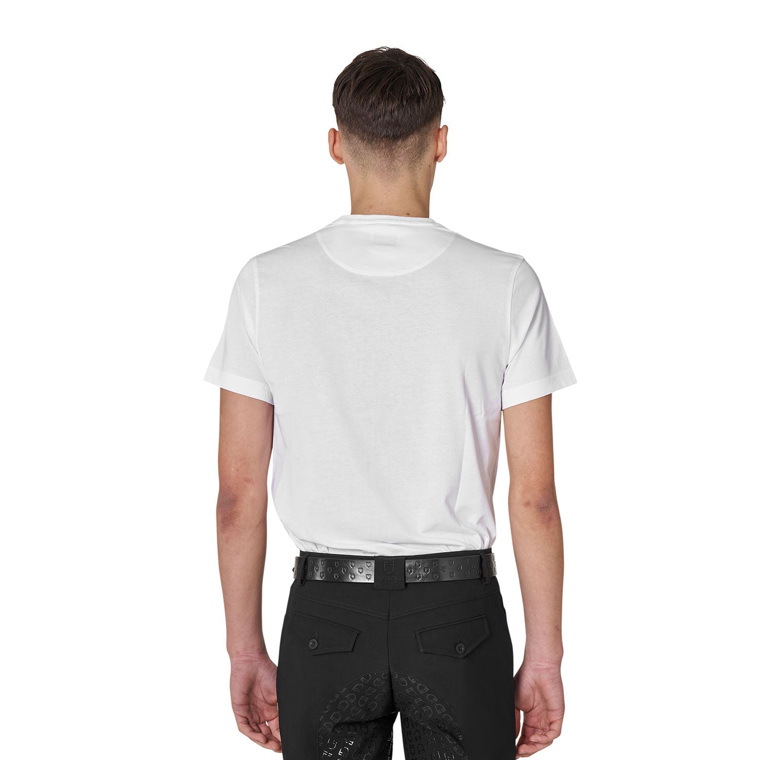 Equestro T Shirt Uomo Monogram in Cotone