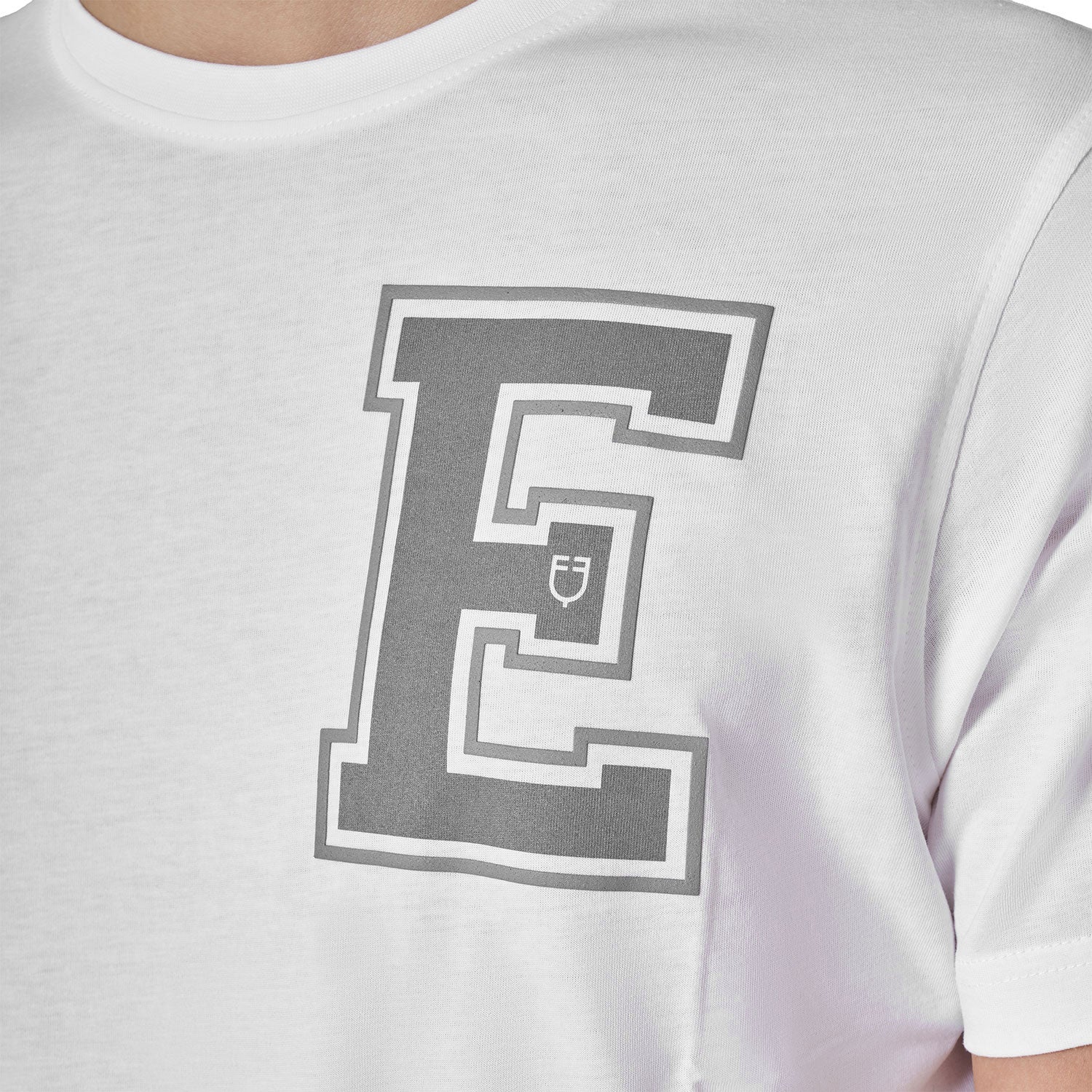 Equestro T Shirt Uomo Monogram in Cotone
