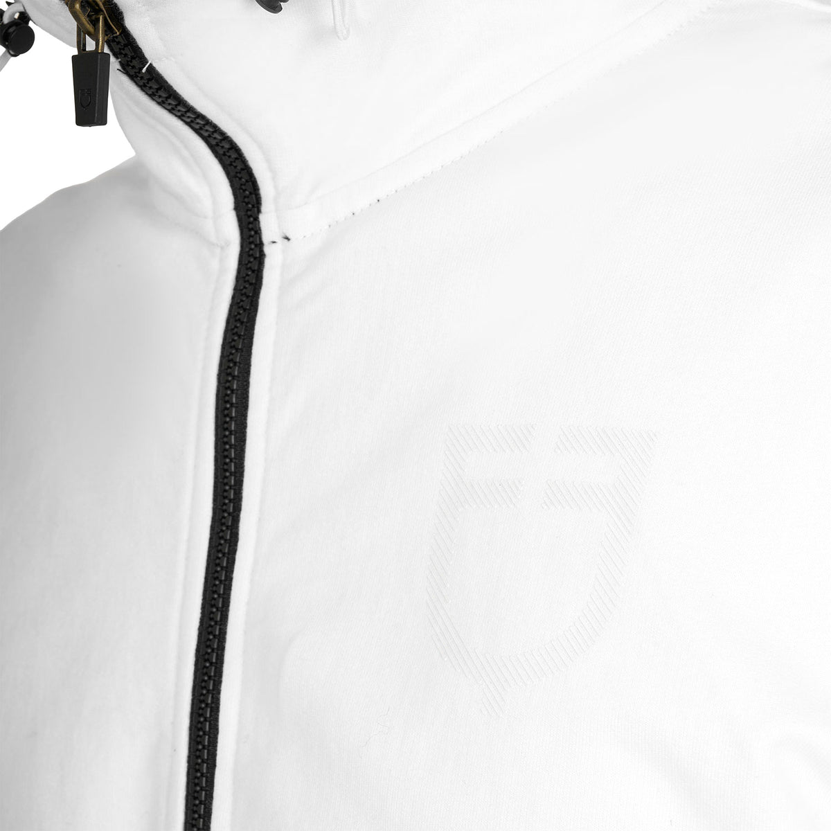 Equestro Felpa Uomo con Cappuccio Regolabile e Zip