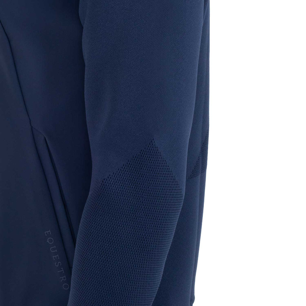 Equestro Felpa Tecnica Uomo con Cappuccio e Inserti Micro Mesh