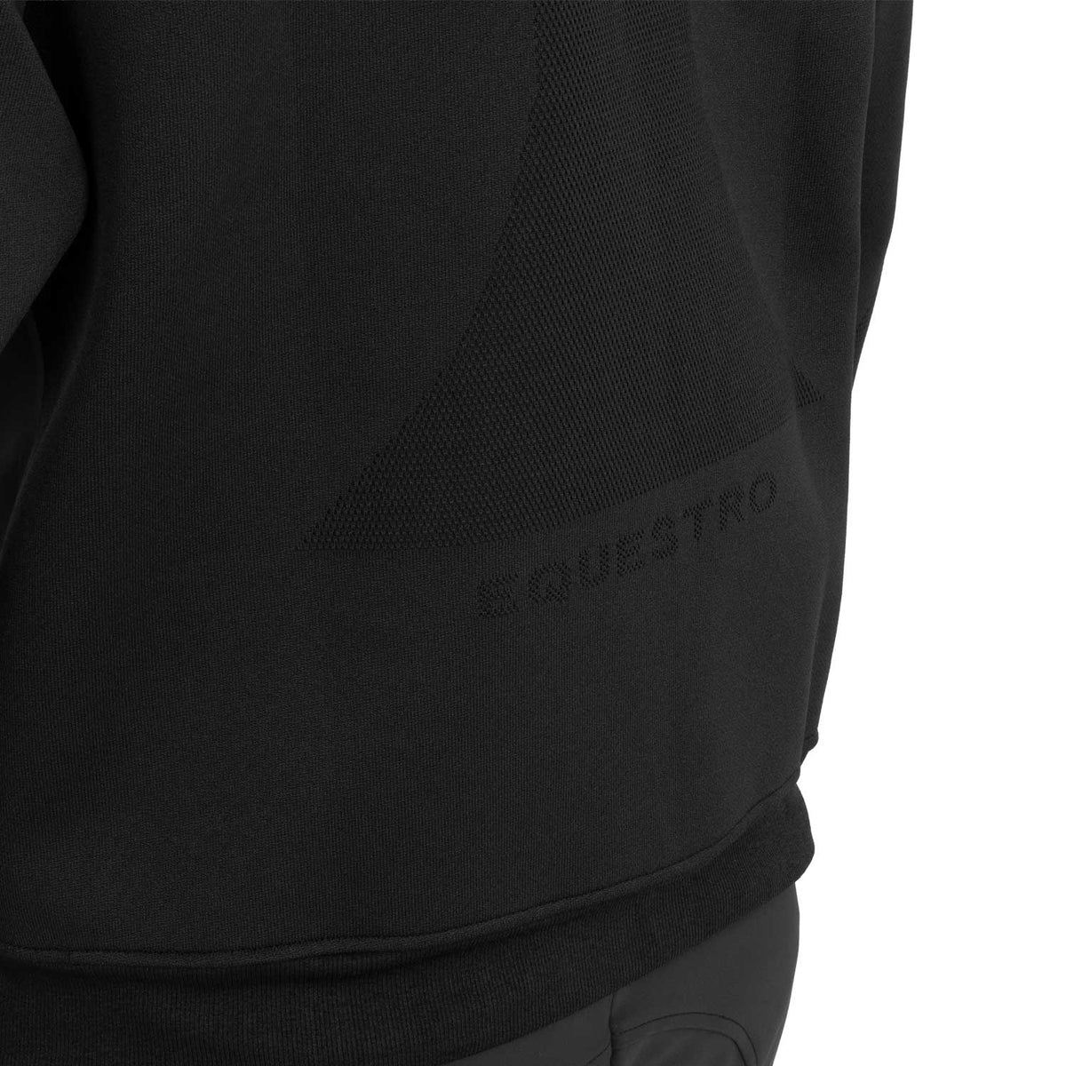 Equestro Felpa Tecnica Uomo Girocollo con Inserti Micro Mesh