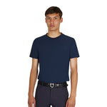 Equestro T Shirt Allenamento Uomo in Tessuto Tecnico con Microfori