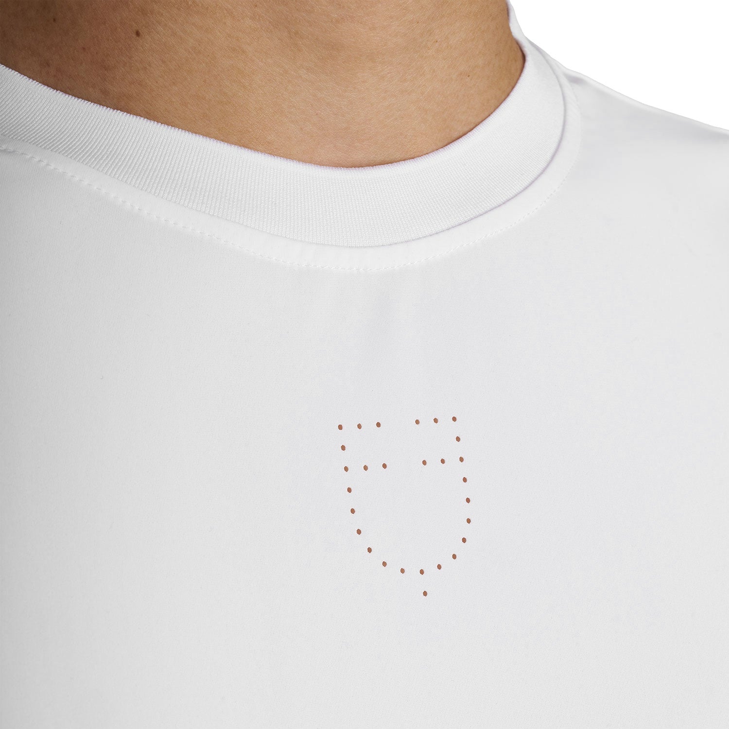 Equestro T Shirt Allenamento Uomo in Tessuto Tecnico con Microfori