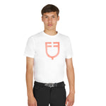 Equestro T Shirt Basic Uomo con Logo Glossy