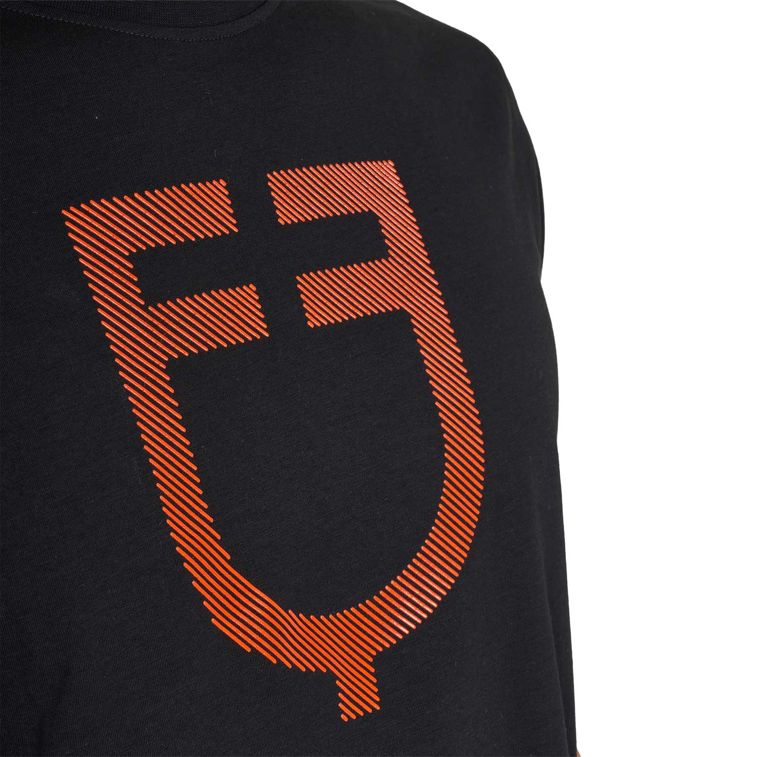 Equestro T Shirt Basic Uomo con Logo Glossy