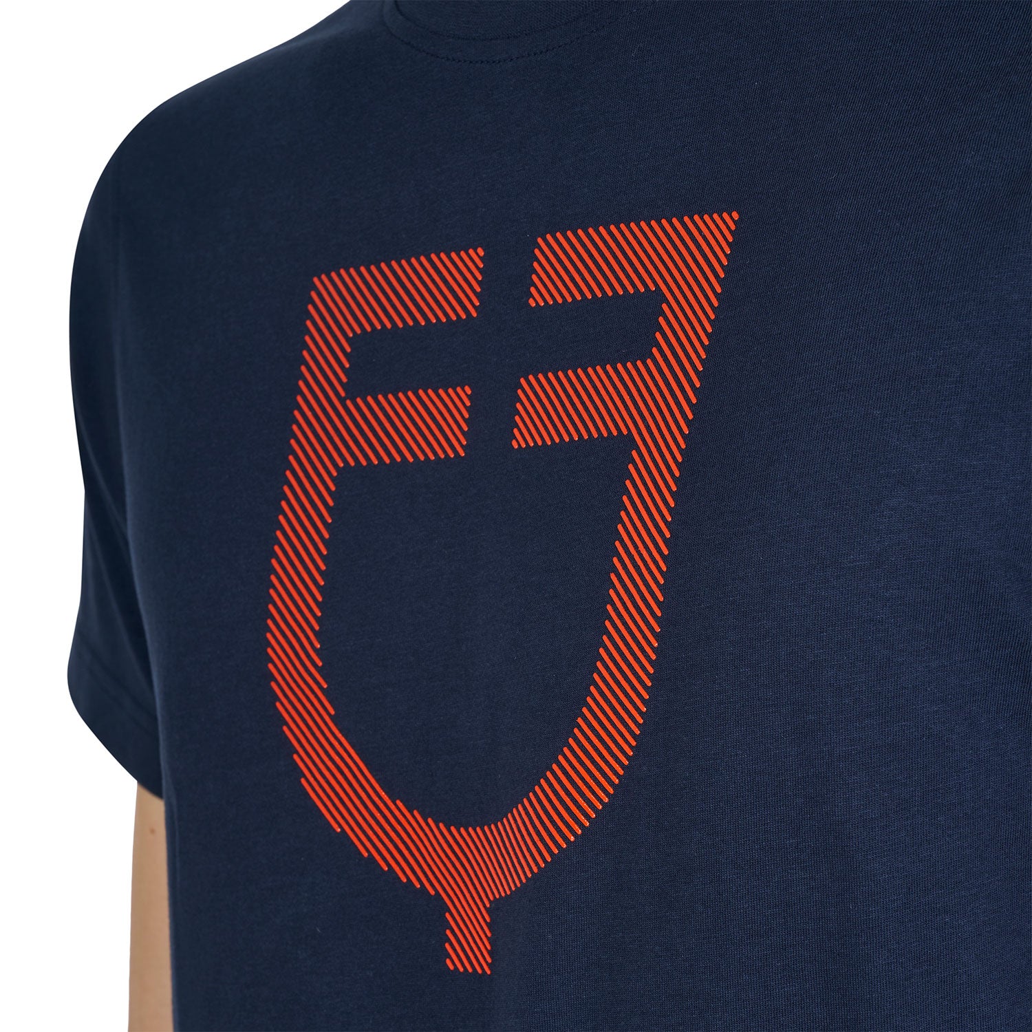 Equestro T Shirt Basic Uomo con Logo Glossy