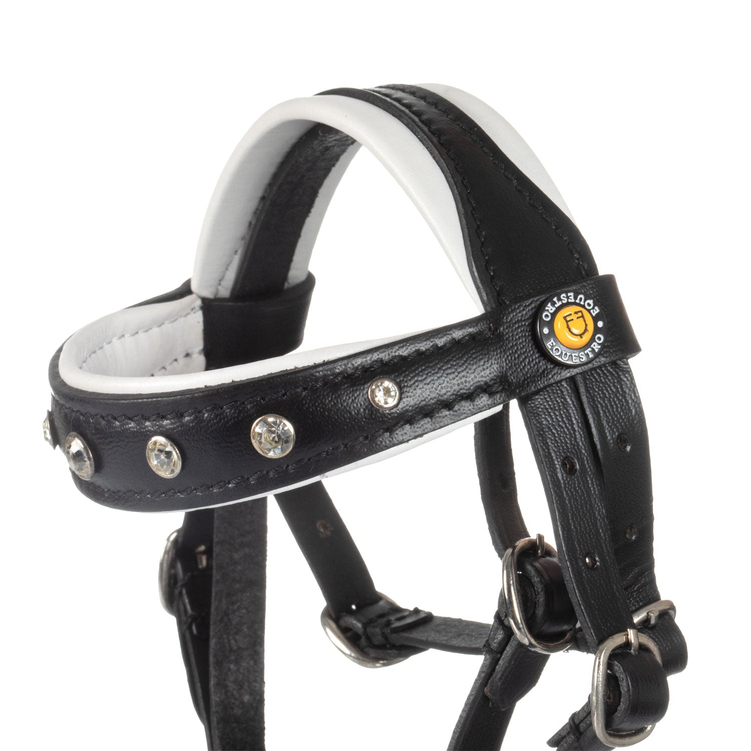 Equestro Briglia per Toy Horse Cuoio e Strass