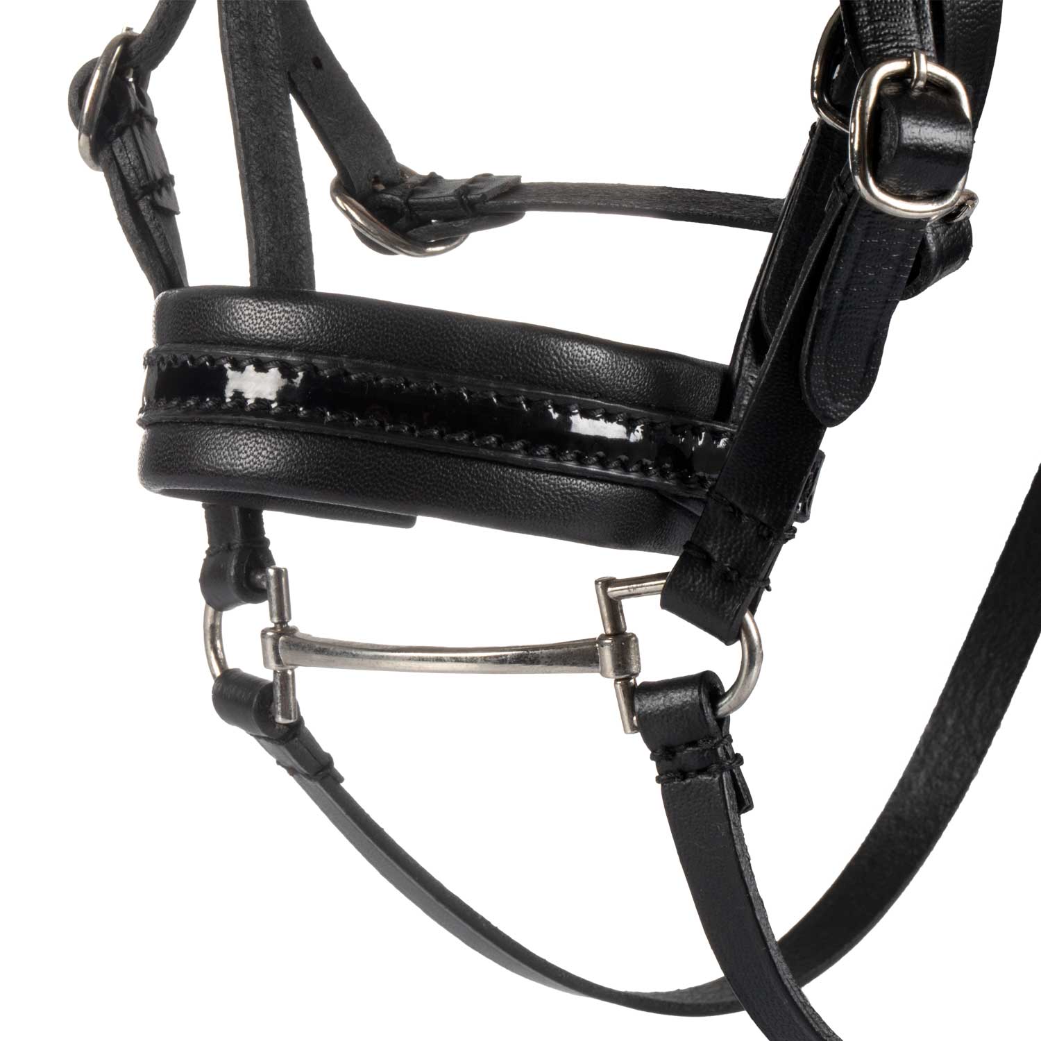 Equestro Briglia per Toy Horse Cuoio e Clincher Argento